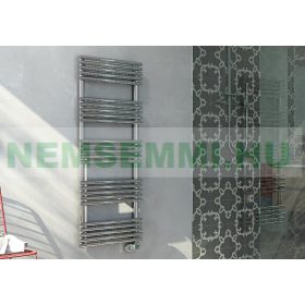 Elektromos radiátor - Cordivari Sandy Electric 500x735 rozsdamentes acél design törölközőszárító