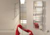 Electric radiator - Cordivari Stefania Electric 500x1120 stainless steel design towel warmer with 400 W heating pad