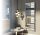 Design radiátor - Cordivari Stefania Polished 400x735 polírozott rozsdamentes acél design törölközős