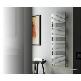   Design radiátor - Cordivari Stefania Satin 400x735 szálcsiszolt rozsdamentes acél design törölközőszárító