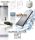 DHW flat collector set for 2-3 people: 1 flat collector, Cordivari 100 liter heat exchanger boiler, pump station, control, expansion tank 