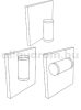 DHW flat collector set for 2-3 people: 1 flat collector, Cordivari 100 liter heat exchanger boiler, pump station, control, expansion tank 