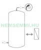 Hot water storage - Cordivari Vaso Inerziale WC1000 - standing 1000L indirect boiler without heat exchanger