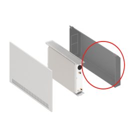 Prémium fali fancoil hőszivattyú rendszerekhez Ventana Regular 2000 ST fehér, fűtésre és hűtésre, DC inverter technológiával