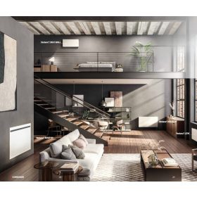   Prémium fali fancoil hőszivattyú rendszerekhez Ventana High Wall 4000 ST fehér, fűtésre és hűtésre, DC inverter technológiával