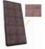 Flat collector with tile pattern - blends into the roof! Copper tube titanium oxide selective absorber 2 m2 top product