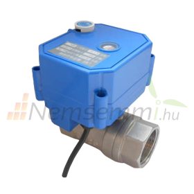 12V 24V oda-vissza motoros 2 járatú szelep, kisfeszültségű zónaszelep fűtés DN25 1