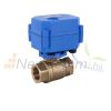 12V 24V oda-vissza motoros 2 járatú szelep, kisfeszültségű zónaszelep fűtés DN25 1