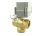 12V 24V motorized valve, 3-way reciprocating motorized zone valve, low voltage mixing valve DN25 1" BB female thread connectors between 9-36V CR5