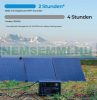 Portable battery integrated with inverter 600W 268Wh solar power bank and inverter, Bluetti EB3A mobile power plant