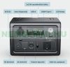 Hordozható akkumulátor inverterrel egybeépítve 600W 268Wh napelem powerbank és inverter, Bluetti EB3