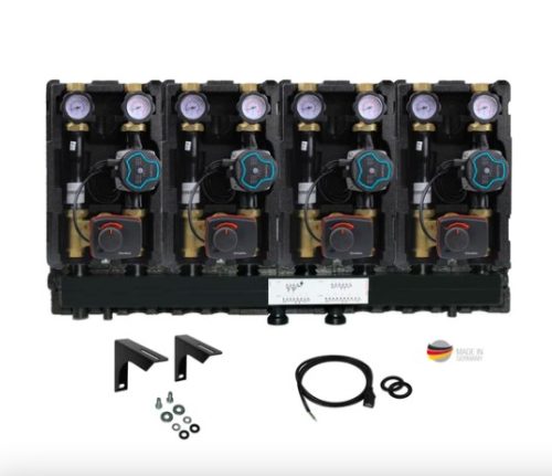 Pump station 4-circuit 1600 l/h ECOMIX ENH001 pump station with Environ EcoStar 25/6 high efficiency pump