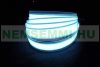 Luminous film light strip 30 cm long 12V can be cut, glued, glued white color - electroluminescent film