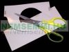 Luminous film 10x10 cm 12V can be cut, glued, glued white, light blue, BLUE, red green yellow color - electroluminescent film