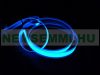 Illuminated foil tape 12 cm long 12 volts, cutable, can be cut, glued cold BLUE color - electroluminescent foil