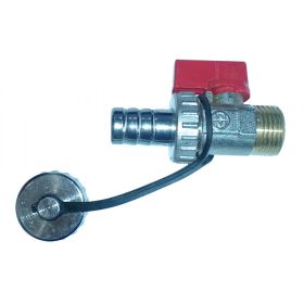   Feltöltő csap Üritő csap 1/2" krómozott réz napkollektor és fűtésrendszer feltöltés, ürítésé