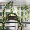 Solar amber string lights 5 meters 50 pcs warm white LED outdoor lighting waterproof decoration