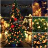 Solar string lights 5 meters 20 pcs warm white bee LED outdoor lighting waterproof decoration