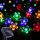 Solar string lights 7 meters 50 colorful flowers LED outdoor lighting waterproof decoration solar lighting