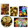 Solar string lights 7 meters 50 colorful flowers LED outdoor lighting waterproof decoration solar lighting