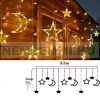 Solar String Lights 3.5 Meters Warm White LED Outdoor Lighting Waterproof Christmas Decoration 8 Modes Solar Lighting