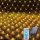Solar Light Curtain 300x200cm Warm White LED Outdoor Mesh Lighting Waterproof Christmas Decoration 8 Mode Solar Lighting