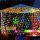 Solar Light Curtain 300x200cm Colorful LED Outdoor Mesh Lighting Waterproof Christmas Decoration 8 Modes Solar Lighting