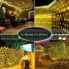 Solar Light Curtain 300x200cm Colorful LED Outdoor Mesh Lighting Waterproof Christmas Decoration 8 Modes Solar Lighting