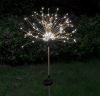 Solar Ground Fireworks Lighting 90/120/150 LED Waterproof Christmas Decoration Solar Sparkler Light