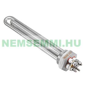   Fűtőbetét cekász 12V 300W 1" bojler fűtőbetét szélturbina vagy napelem rendszerhez is