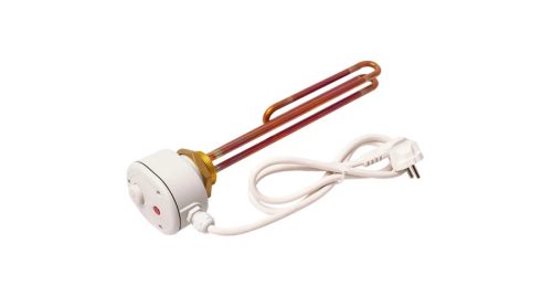 Heating pad 2000W, depending on connection, 230V or 400V heating cartridge 1½" i.e. 6/4" socket 2 kW For boiler, indirect storage, buffer tank 32590000000002