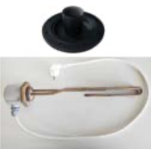 Fűtőbetét 230V 3000W Tesy termosztátos fűtőpatron 1½" azaz 6/4" cekász GUMI TÖMÍTÉSSEL 160–500 literes bojlerekhez és puffer tartályokhoz 3 kW Plug and Play