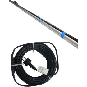   Fűtőkábel, csőfűtés, vízvezeték fűtőszalag 2 méter 17 W/m