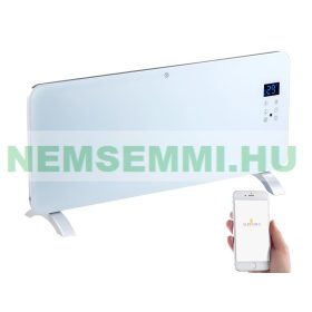 Padlóra állítható konvektor Okos wifis konvektor Android és iOS Alexa & Google Assistant alkalmazás