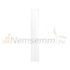 Modern design radiator 260x1800 mm in white color 623W special elongated and narrowed design, stylish appearance 