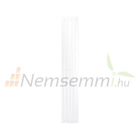   Modern design radiátor 260x1800 mm fehér színben 623W különleges hosszított és keskenyített formatervezés, stílusos megjelenés 