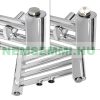 Towel radiator 300x800 mm chrome straight version with central connection