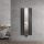 Mirror radiator 450x1200 mm anthracite color with special mirror insert with universal connection valve tap, stylish and unique appearance 