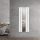 Mirror radiator 450x1200 mm white color with special mirror inlay special design, stylish and unique appearance 