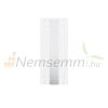 Tükrös radiátor 450x1200 mm fehér szín különleges tükör berakással 900W fűtőbetéttel különleges formatervezés, stílusos és egyedi megjelenés