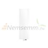 Modern design radiator 480x1400 mm 887W white color central connection floor connection special elongated and narrowed, stylish appearance