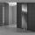 Modern design radiator 480x1600 mm 1005W chrome color central connection floor connection special elongated and narrowed, stylish appearance
