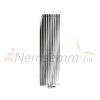 Modern design radiator 480x1600 mm 1005W chrome color central connection floor connection special elongated and narrowed, stylish appearance