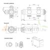 Modern design radiátor 480x1800 mm 983W króm szín középső csatlakozás univerzális bekötés különleges hosszított és keskenyített formatervezés, stílusos megjelenés