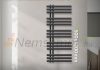 Modern design radiator 500x1200mm anthracite color 404W special design stylish appearance