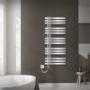 Modern design radiátor 500x1200mm króm szín 1200W fűtőbetéttel különleges formatervezés stílusos megjelenés