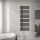 Modern radiator 500x1400 mm in anthracite color, special design, stylish appearance, 467W power