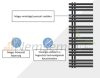 Modern radiator 500x1400 mm in anthracite color, special design, stylish appearance, 467W power