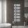 Modern radiator 500x1400 mm chrome color with 900W additional heating pad, special design, stylish appearance