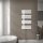 Modern designer radiator 500x1000 mm white 307W single row - straight bathroom heater
